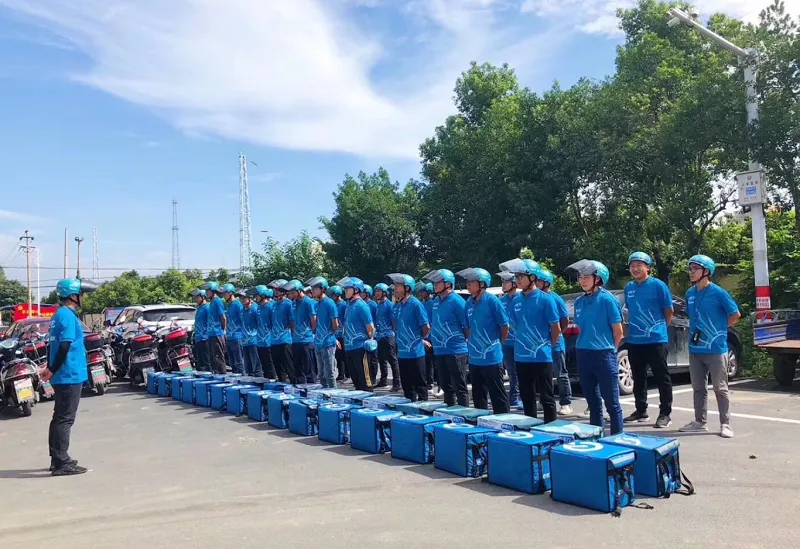 电动自行车智能换电柜在外卖骑手中的使用率说明