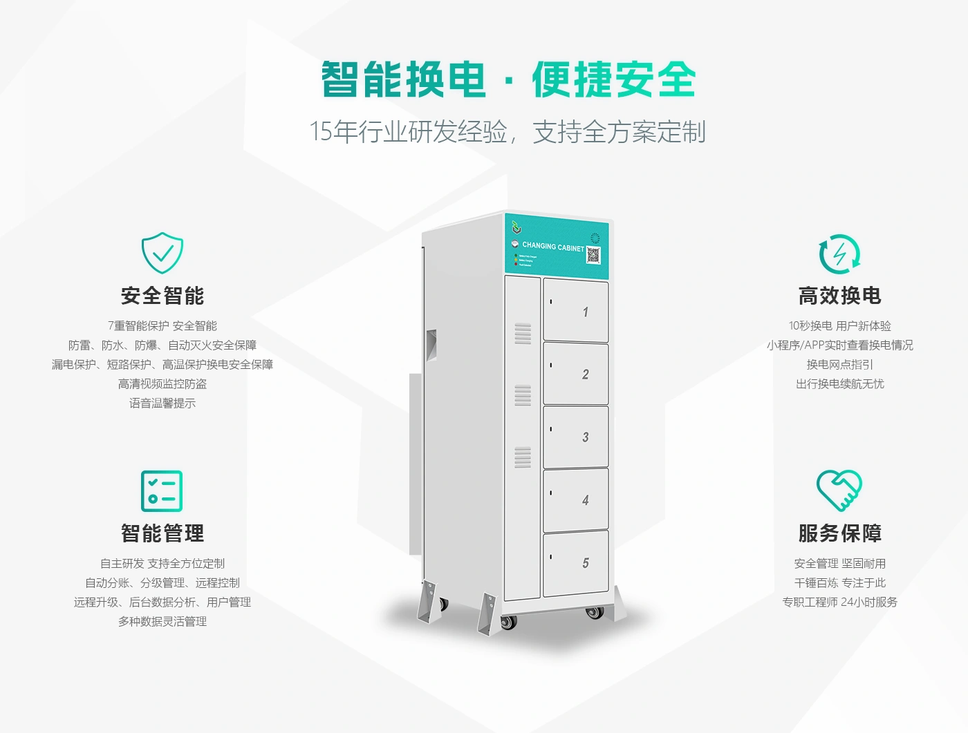 海外版4仓换电柜